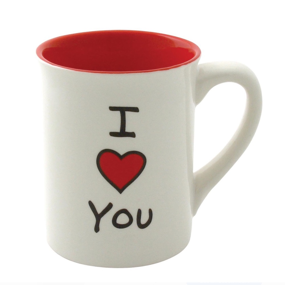 3/$15! I Heart You 16oz Large Coffee Cup
